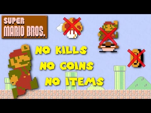 Super Mario Bros. - Pacifist, No Coins, No Items Run - UCa4I_j0G2xQNhvj_UMQahmQ