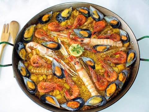 Preparar una riquísima Paella de marisco. paso a paso. Receta tipica. Loli Domínguez - UC5ONfXPjWgqElh0NZaRJ1tg