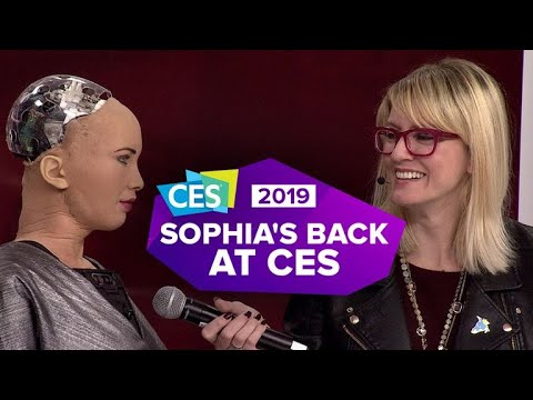 CES 2019: Sophia the Robot is back, and she brought Little Sophia - UCOmcA3f_RrH6b9NmcNa4tdg