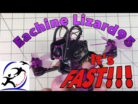 Eachine Lizard95 Unboxing and First Flights, Eachine Lizard Review, It's FAST - Banggood - UCzuKp01-3GrlkohHo664aoA