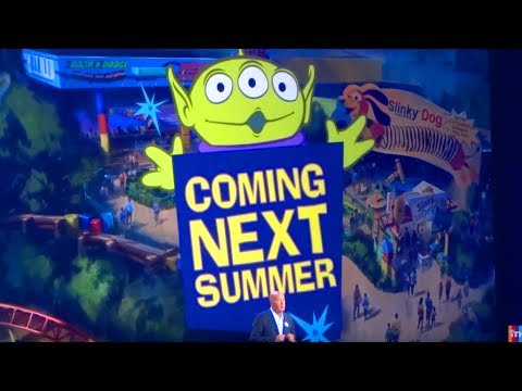 Toy Story Land presentation for Walt Disney World - D23 Expo 2017 - UCYdNtGaJkrtn04tmsmRrWlw