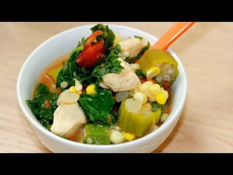 Clean & Delicious® Chicken & Kale Gumbo - UCj0V0aG4LcdHmdPJ7aTtSCQ