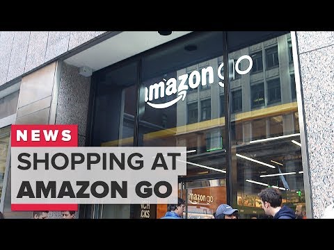 Shopping at Amazon Go in San Francisco - UCOmcA3f_RrH6b9NmcNa4tdg