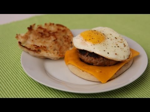 Sausage Egg & Cheese Breakfast Sandwich Recipe - Laura Vitale - Laura in the Kitchen Episode 440 - UCNbngWUqL2eqRw12yAwcICg