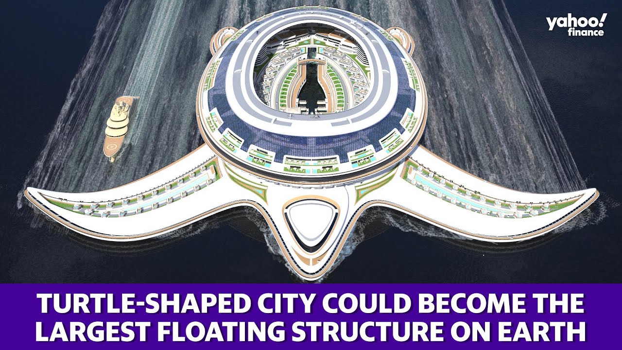 This giant turtle-shaped city could become the largest floating structure in the world