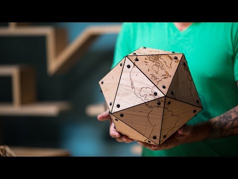 Making a Large Laser-Cut Dymaxion Globe! - UCiDJtJKMICpb9B1qf7qjEOA