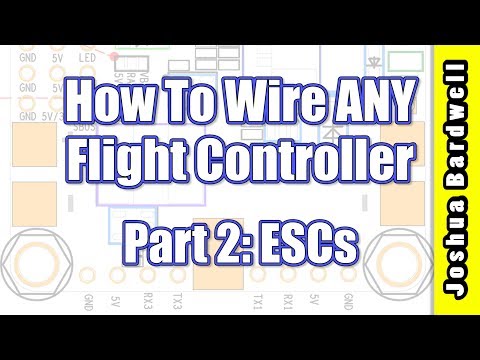 Flight Controller Wiring For Beginners - PART 2 - ESCs - UCX3eufnI7A2I7IkKHZn8KSQ