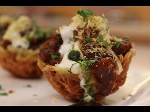 Katori Chaat | Chef Jaaie | Sanjeev Kapoor Khazana - UCmoX4QULJ9MB00xW4coMiOw