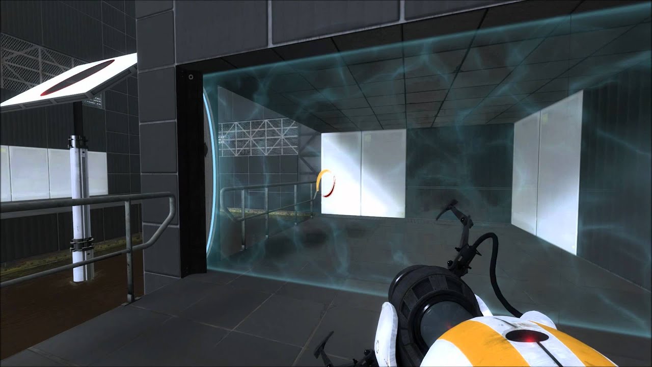 Портал 13. Portal 2_DLC 3. Прицел в Portal 2. Портал 2 поле. Портал 2 новый год.