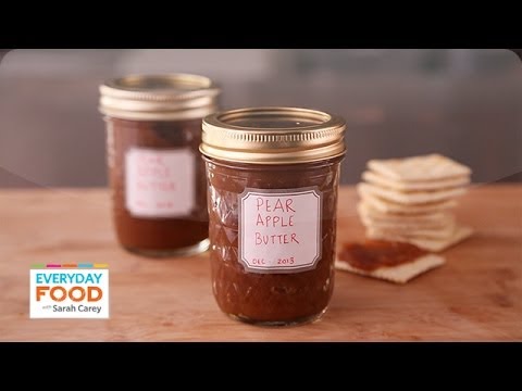 Slow-Cooker Apple Pear Butter - Everyday Food with Sarah Carey - UCl0kP-Cfe-GGic7Ilnk-u_Q