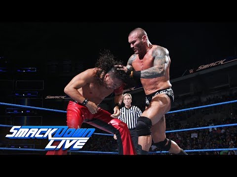 Shinsuke Nakamura vs. Randy Orton - Winner gets WWE Title opportunity: SmackDown LIVE, Sept. 5, 2017 - UCJ5v_MCY6GNUBTO8-D3XoAg