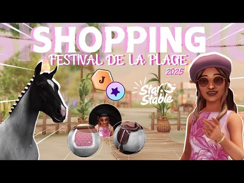 I ALMOST MISSED IT... BEACH FESTIVAL SHOPPING 😍 - Star Stable Online