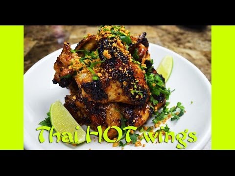 Hot Wing Recipe : Thai Hot Wings : Hot Wing Sauce : Hot Wings : Thai Food : Chicken Recipes : 한글자막 - UCIvA9ZGeoR6CH2e0DZtvxzw