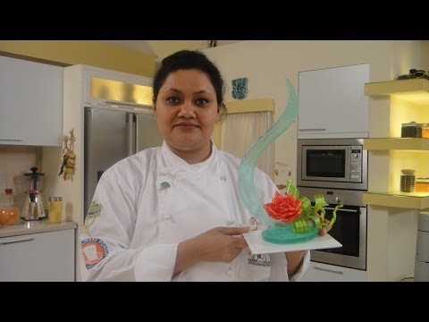 Pulled Sugar Work - by Chef Arti Thapa | Sanjeev Kapoor Khazana - UCmoX4QULJ9MB00xW4coMiOw