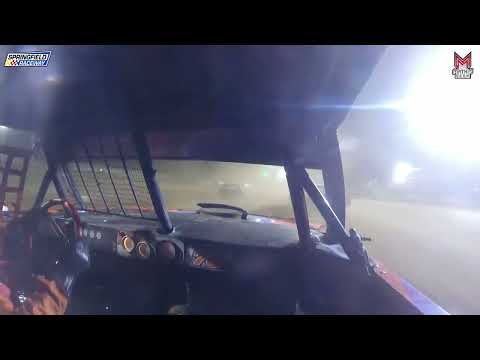 #70 Allen Thompson - Pure Stock - 8-9-2025 Springfield Raceway - In Car Camera - dirt track racing video image