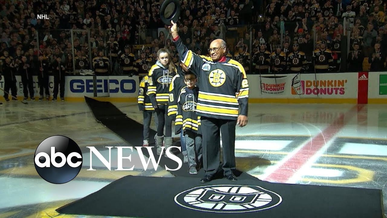 First Black NHL player to have his number retired