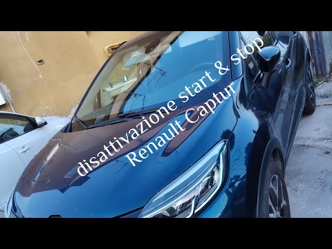 Jak trwale wyłączyć system start-stop w Renault Captur