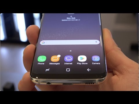 Samsung Galaxy S8 Hands On and Impressions! - UCbR6jJpva9VIIAHTse4C3hw