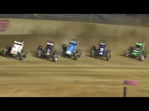 HIGHLIGHTS: USAC AMSOIL National Sprint Cars | Lawrenceburg Speedway | Fall Nationals | Oct. 1, 2022 - dirt track racing video image