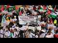 شاهد: فلسطينيون يتظاهرون أمام السفارة المصرية في بيروت للمطالبة بإنهاء الحرب في غزة وإدخال المساعدات
