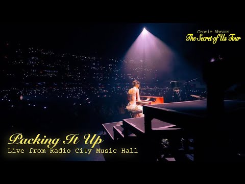 Gracie Abrams - Packing It Up (Live on The Secret of Us Tour) [Live from Radio City] [Piano Version]