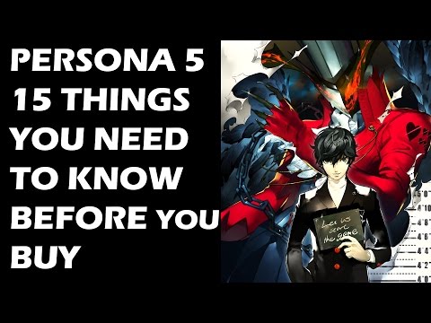 Persona  5: 15 Things You ABSOLUTELY NEED To Know Before You Buy The Game - UCXa_bzvv7Oo1glaW9FldDhQ