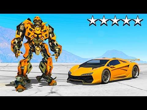 PLAYING GTA 5 AS A SUPERCAR TRANSFORMER! (GTA 5 Mods) - UCfLuMSIDmeWRYpuCQL0OJ6A