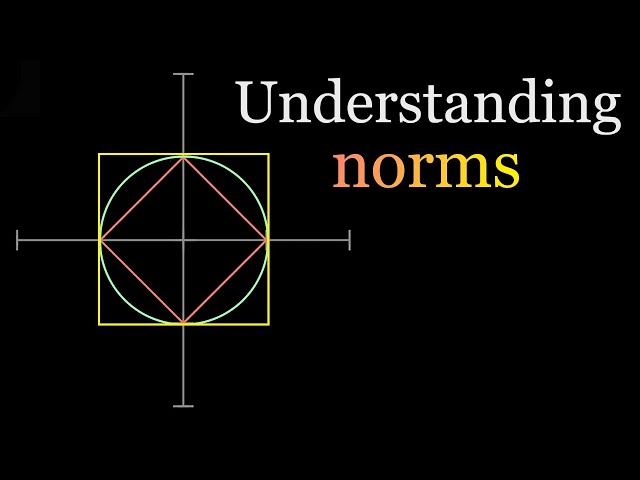 Norms in Machine Learning: Why They Matter