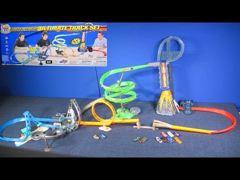 Hot Wheels Ultimate Track Set Highway 35 World Race RaceGrooves Review - UCBvkY-xwhU0Wwkt005XYyLQ