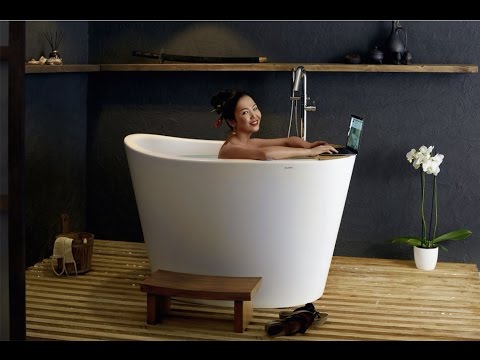 True Ofuro Tranquility от Viva Lusso - Каменная Ванна с Подогревом Воды в Японском Стиле 