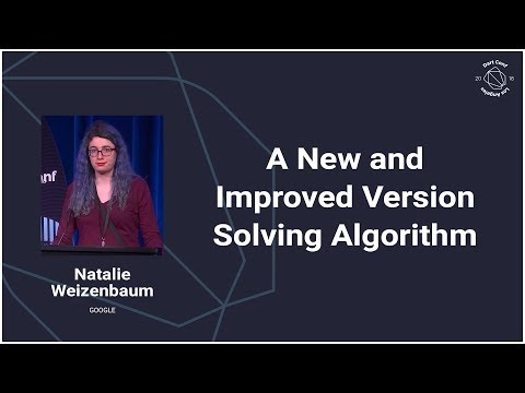 A New and Improved Version Solving Algorithm (DartConf 2018) - UC_x5XG1OV2P6uZZ5FSM9Ttw