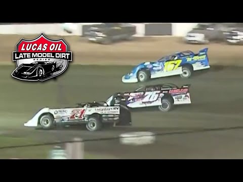 Late Model Feature | Lucas Oil Late Model Series at Davenport Speedway - dirt track racing video image