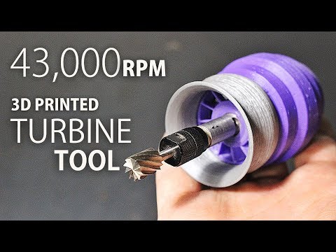 3D Printed Turbine Rotary Tool - UCfCKUsN2HmXfjiOJc7z7xBw