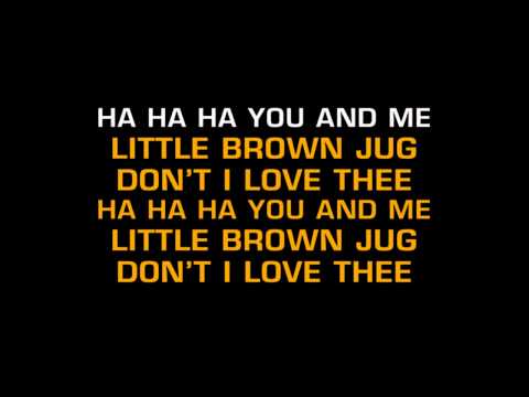 Children's Toddler Tunes - Little Brown Jug (Karaoke) - UCQHthJbbEt6osR39NsST13g