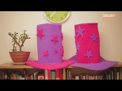 Gorros de goma espuma | Gorros para cotillón | @iMujerHogar