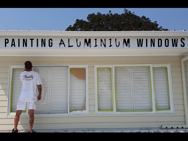 can-you-paint-aluminum-windows-stuffsure