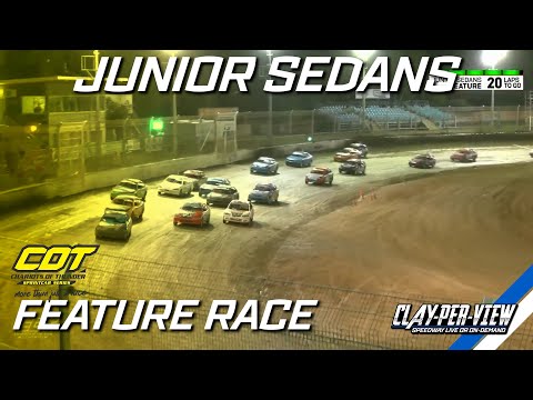 Junior Sedans | Darwin - 12th Sept 2024 | Clay-Per-View - dirt track racing video image