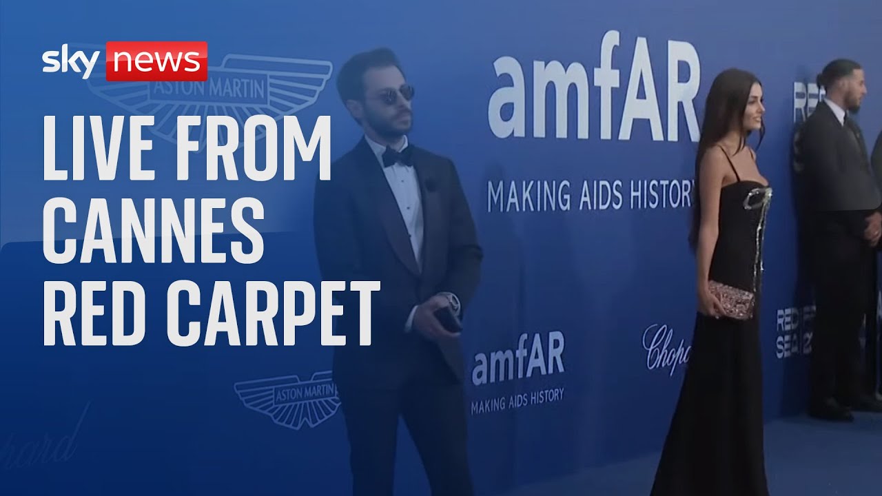Watch live from the amfAR gala red carpet in Cannes