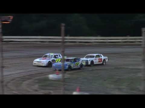 Hummingbird Speedway (6-22-24): Hovis Auto &amp; Truck Supply RUSH Stock Car Feature - dirt track racing video image