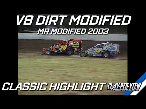 V8 Dirt Modifieds | Mr. Modified 2003 - Lismore - 3rd Jan 2003 | Clay-Per-View - dirt track racing video image