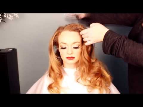 1940s Hair and Makeup Tutorial ~ Old Hollywood - Veronica Lake Look - UCa3NdxBdI1qKZdRKfBRFq2A