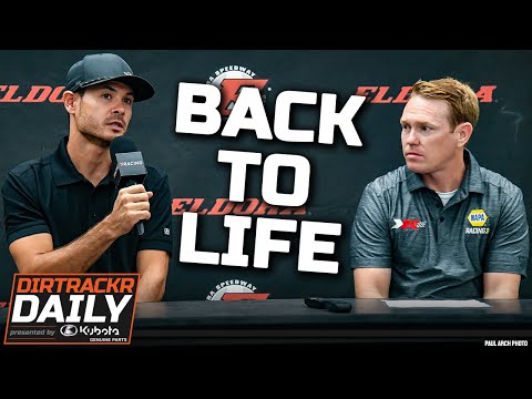 A long winless streak broken,  RTJ's improbable championship, Kyle Busch &amp; Kyle Larson midget racing - dirt track racing video image