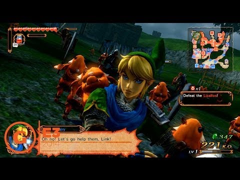 Hyrule Warriors Boss Link Gameplay - E3 2014 - UCbu2SsF-Or3Rsn3NxqODImw