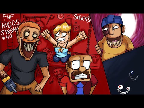 FNF Mods Stream #40 (SHUCKS, BIGBONES, MONSTER MASH, SINISTER MINDS, CAMELLIA, AND MORE!!!)