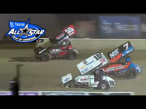 Highlights: Tezos All Star Circuit of Champions @ Stateline Speedway 7.9.2022 - dirt track racing video image