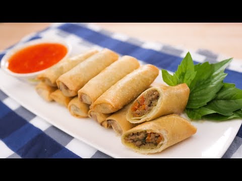 Green Curry Spring Rolls Recipe | Thai Recipes เปาะเปี๊ยะเขียวหวาน - UC27C_HWo-UmKkdWGsRJZ8EA
