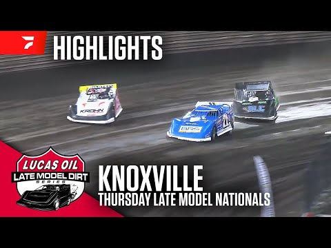 2024 Highlights | Thursday - Prelim | Knoxville Raceway - dirt track racing video image