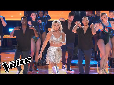 Dua Lipa - IDGAF / Don't Start Now (Live on The Voice) 4K