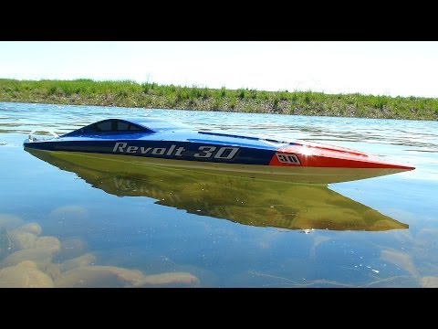 RC ADVENTURES - AquaCraft Revolt 30 Brushless FE Mono Boat - Radio Controlled - UCxcjVHL-2o3D6Q9esu05a1Q