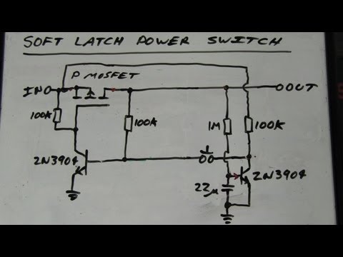 EEVblog #262 - World's Simplest Soft Latching Power Switch Circuit - UC2DjFE7Xf11URZqWBigcVOQ